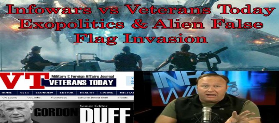 Infowars vs. Veterans Today; Exopolitika a mimozemská invaze pod falešnou vlajkou