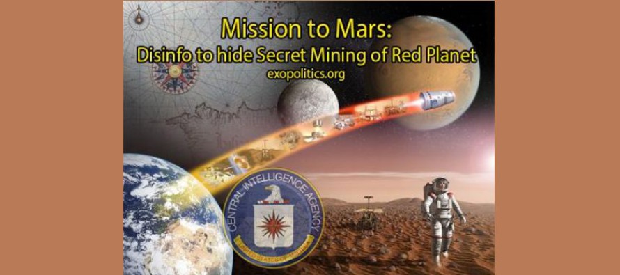 Mise na Mars: dezinformace ke skrytí tajného důlního průmyslu na rudé planetě