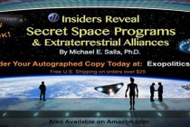 Nová kniha dr. Sally: „Odhalení zasvěcenců – Tajné vesmírné programy a mimozemské aliance“