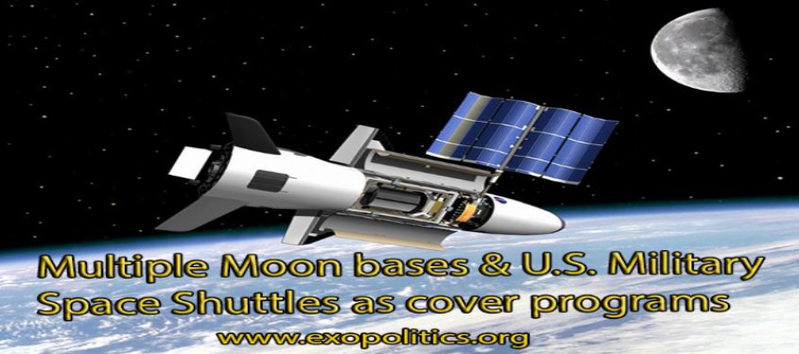 Mnohočetné základny na Měsíci a raketoplány americké armády jako krycí programy