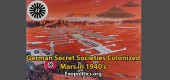 Německé tajné společnosti kolonizovaly Mars ve 40. letech