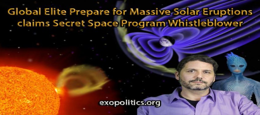 Globální elita se připravuje na masivní sluneční erupce, tvrdí informátor tajného vesmírného programu
