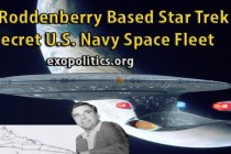 Star Trek Gene Roddenberryho založený na skutečné tajné vesmírné flotile námořnictva USA