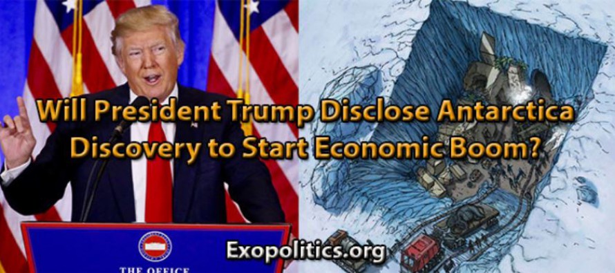 Odhalí prezident Trump objev na Antarktidě, aby nastartoval ekonomický rozmach?