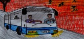 Šokující setkání řidiče autobusu z Vysočiny – manipulace s realitou, únos?