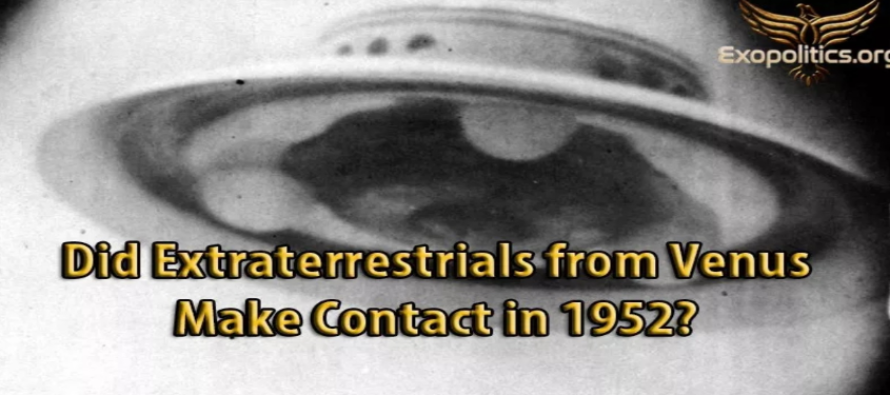 Učinili mimozemšťané z Venuše kontakt v roce 1952?