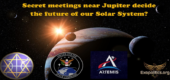 Rozhodnou tajné schůzky poblíž Jupitera o budoucnosti Sluneční soustavy?